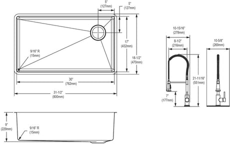Elkay ECTRU30179RTFC