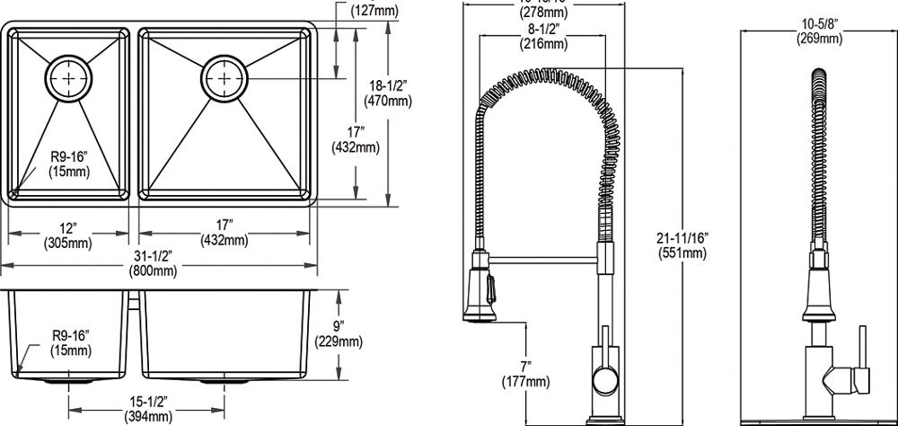 Elkay ECTRU32179LTFBC