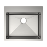 Elkay ECTSRAD2522600 | Crosstown Single Bowl, Dual Mount Sink | 25" x 22" x 6", 0-Hole