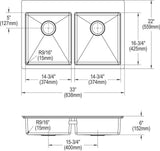 Elkay ECTSRAD33226TBG2