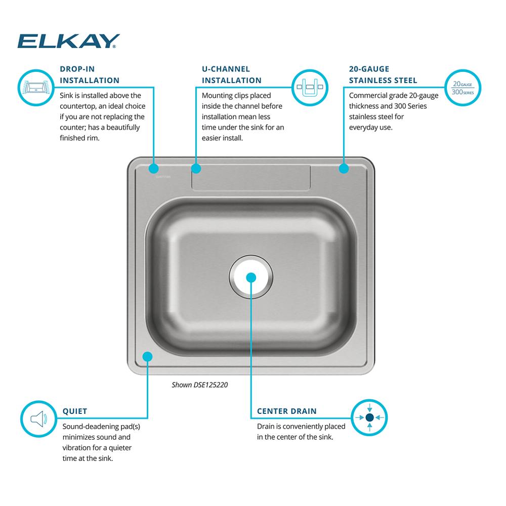 Elkay DSE12522