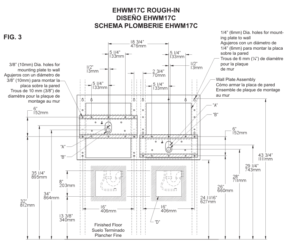 Elkay EHWM17C | Soft Sides On-Wall Bi-Level Fountain | Vandal-Resistant, Stainless Steel - BottleFillingStations.com