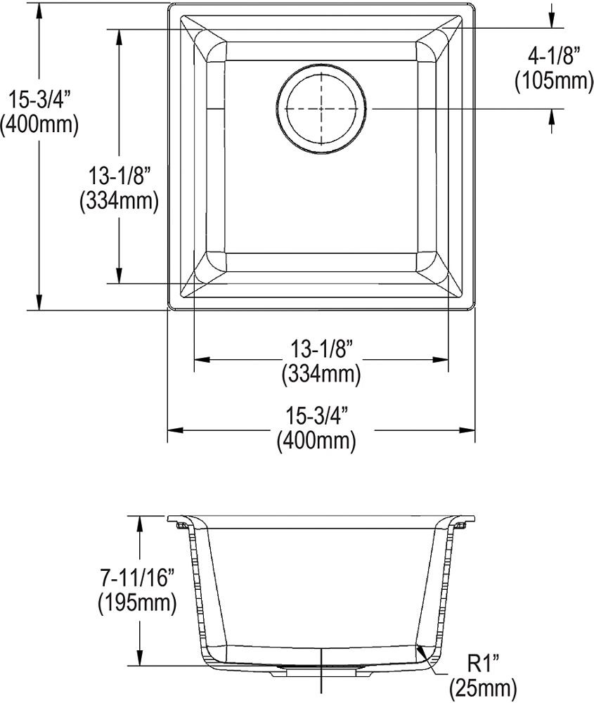 Elkay ELG1616MB0