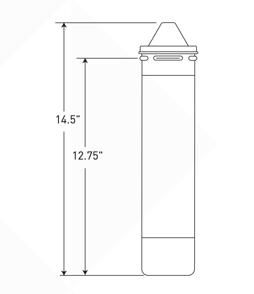 Product size of the Pentair Everpure EV961721.