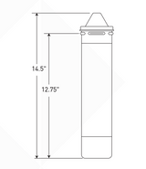 Product size of the Pentair Everpure EV961721.