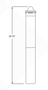 Product size of the Pentair Everpure MC2.