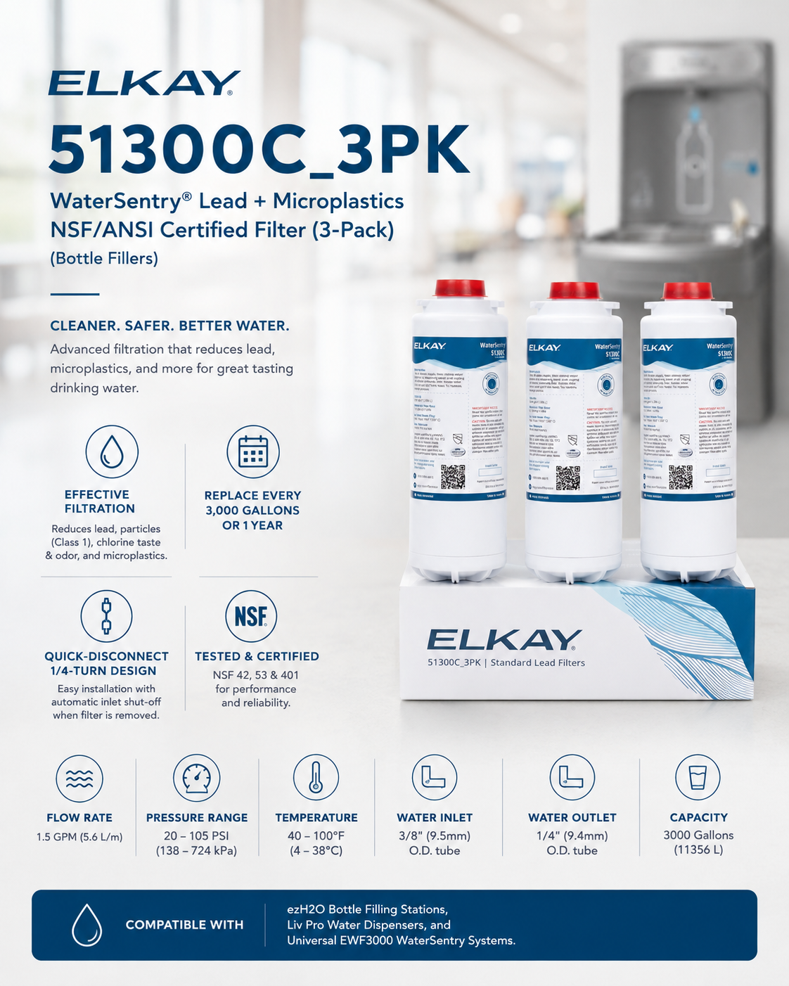 Elkay 51300C_3PK