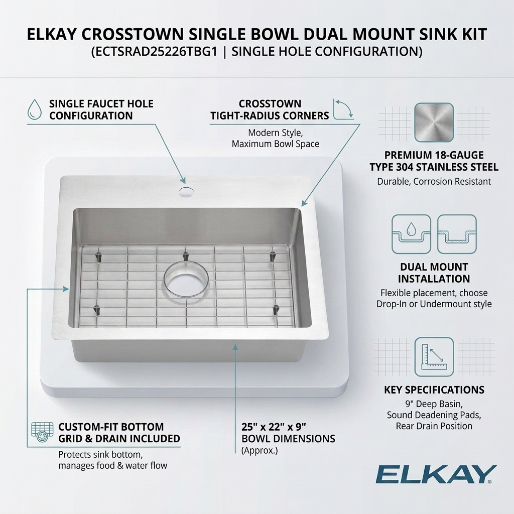 Elkay ECTSRAD25226TBG1