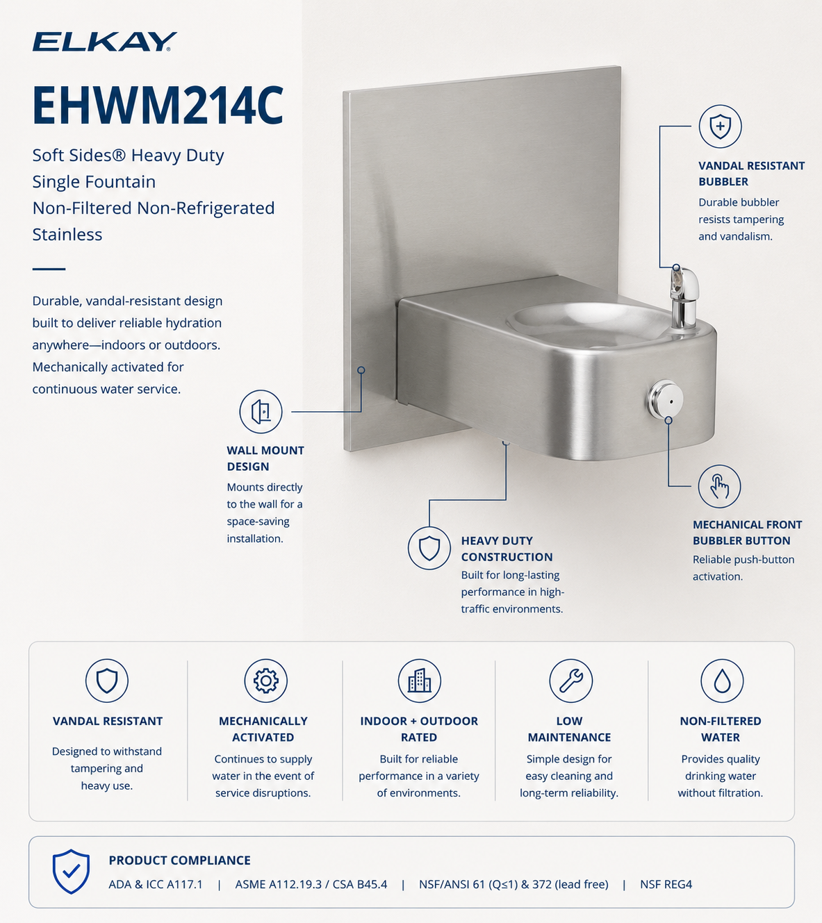 Elkay EHWM214C