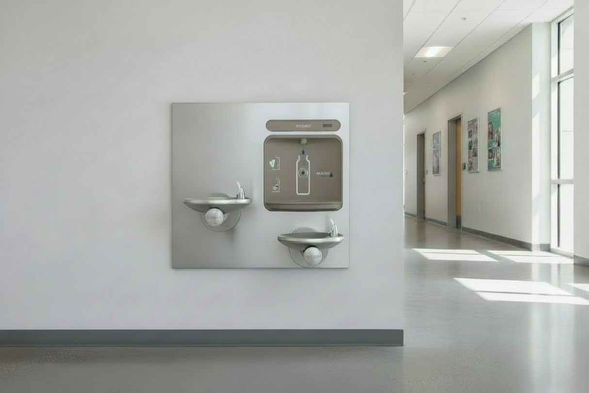 Elkay ERPBD28WSC | ezH2O Bottle Filling Station & Fountain | Stainless Steel