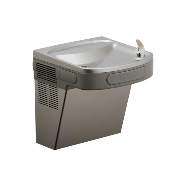 Elkay EZS8L | Wall-mounted Drinking Fountain | Filterless, Refrigerated, Granite Gray