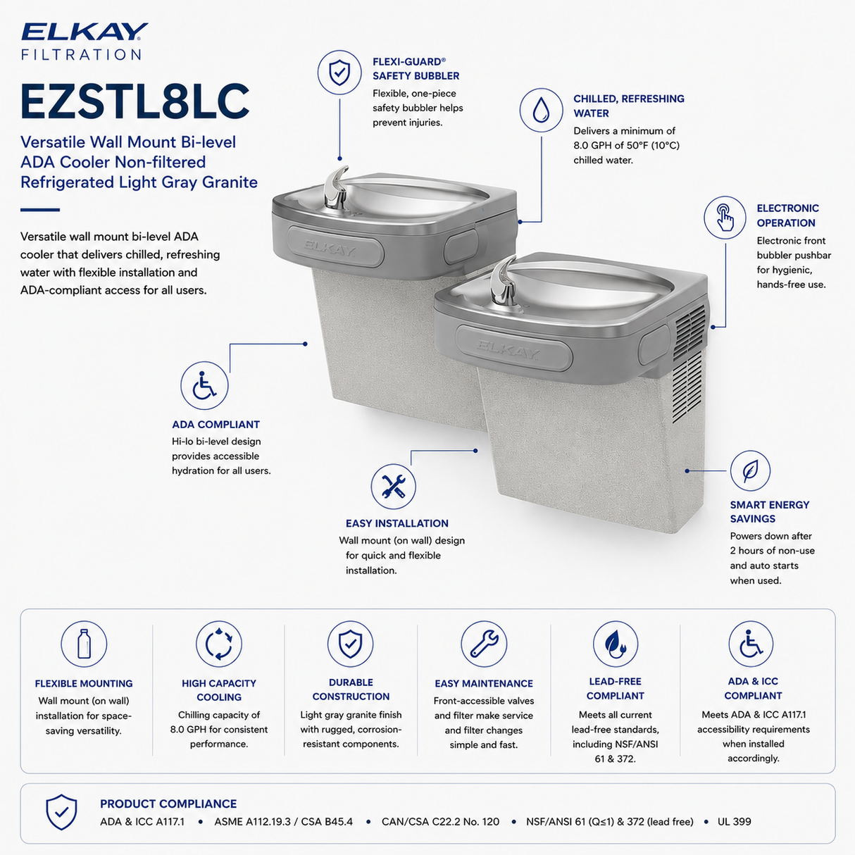 Elkay EZSTL8LC