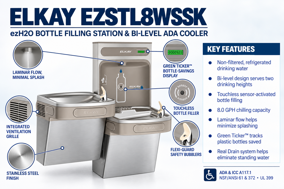 Elkay EZSTL8WSSK