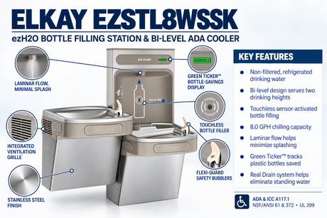 Elkay EZSTL8WSSK