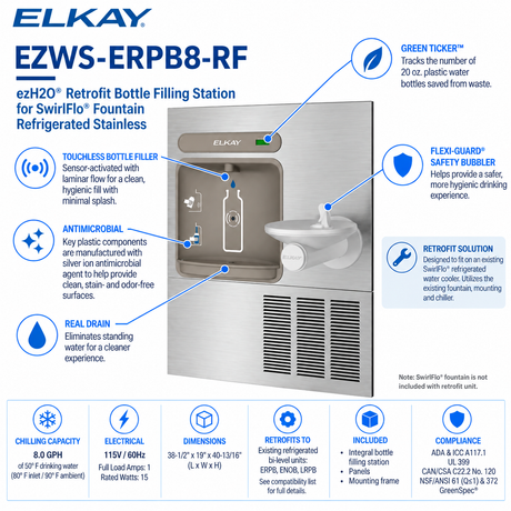 Elkay EZWS-ERPB8-RF