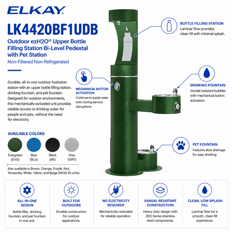 Elkay LK4420BF1UDB