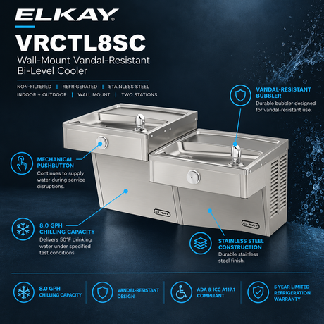 Elkay VRCTL8SC