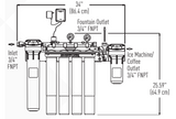 Everpure EV943711 Dimension