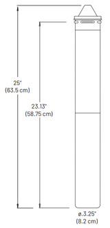 Everpure EV961237 | i40002 Insurice Replacement Cartridge Dimension