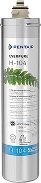 Pentair Everpure EV961216 | H-104 Replacement Filter Cartridges, 1,000 gal (6 Pack)