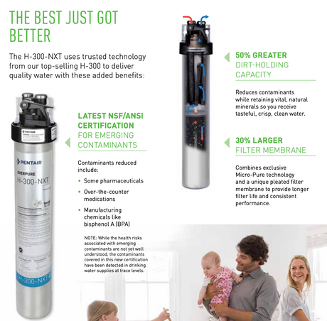 Pentair Everpure H-300-NXT Drinking Water System 