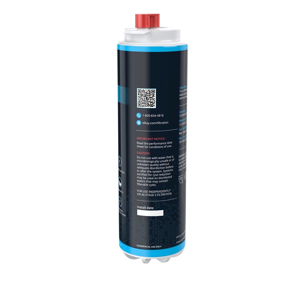 Elkay FL10 | Ultra-Capacity Lead + Microplastics 10000 Gallon Replacement Filter