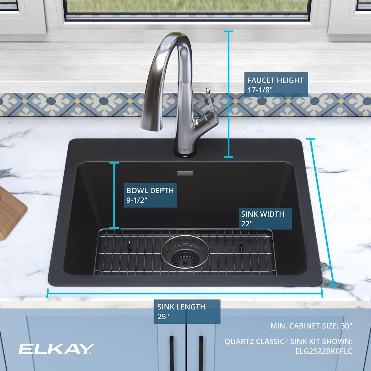 Elkay ELG2522BK0FLC