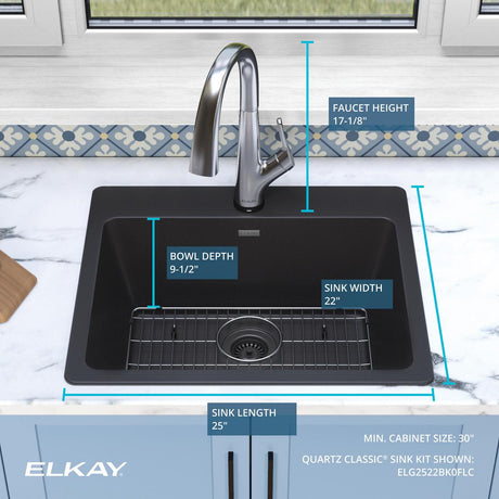 Elkay ELG2522BK0FLC