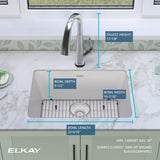 Elkay ELGU2522WH0FLC
