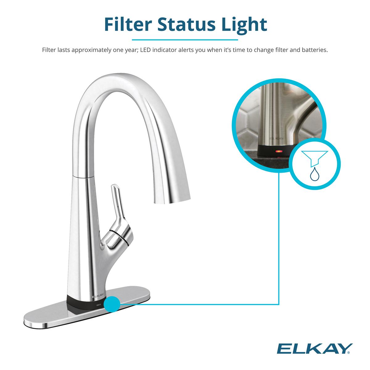 Elkay ELGU2522BK0FLC