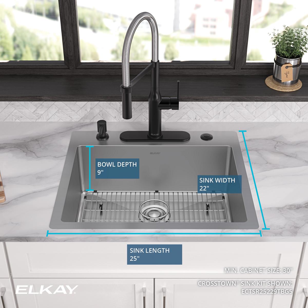 Elkay ECTSR25229TBG5