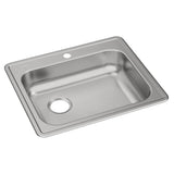 Elkay GE12521L | Dayton Single Bowl Drop-in Sink | 25" x 21-1/4", Left Drain