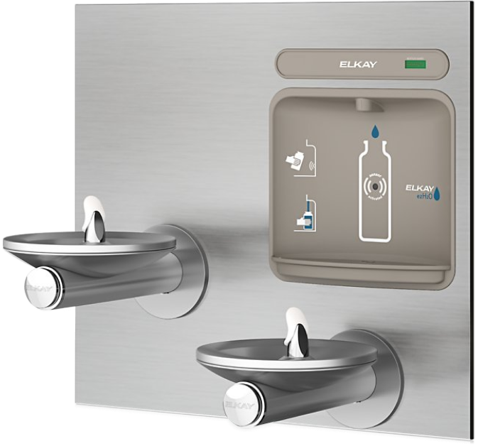 Elkay ERPBD28WSC | ezH2O Bottle Filling Station & Fountain | Stainless Steel