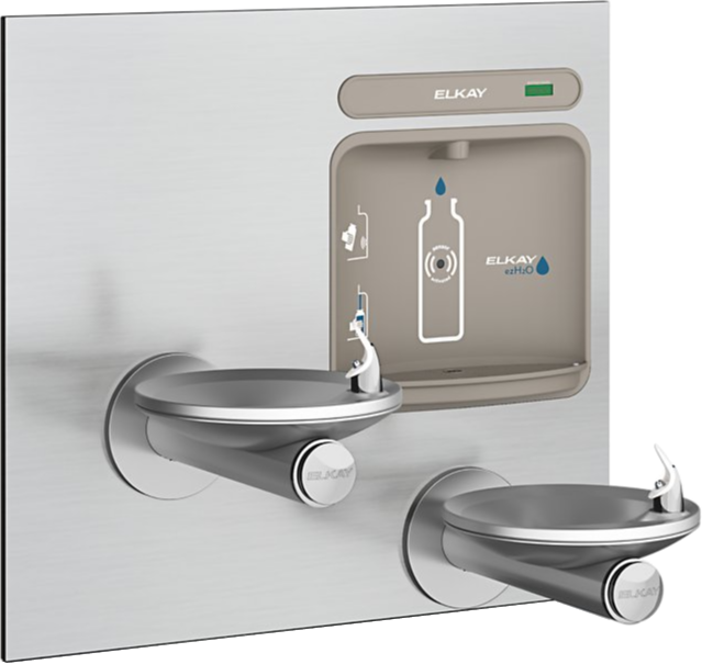 Elkay ERPBD28WSC | ezH2O Bottle Filling Station & Fountain | Stainless Steel