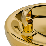 Murdock A132.8-VR-BF | Bi-Level Oval Bowl Fountain with Recessed Bottle Filler