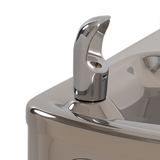 Murdock A132.8-VR-BF | Bi-Level Oval Bowl Fountain with Recessed Bottle Filler
