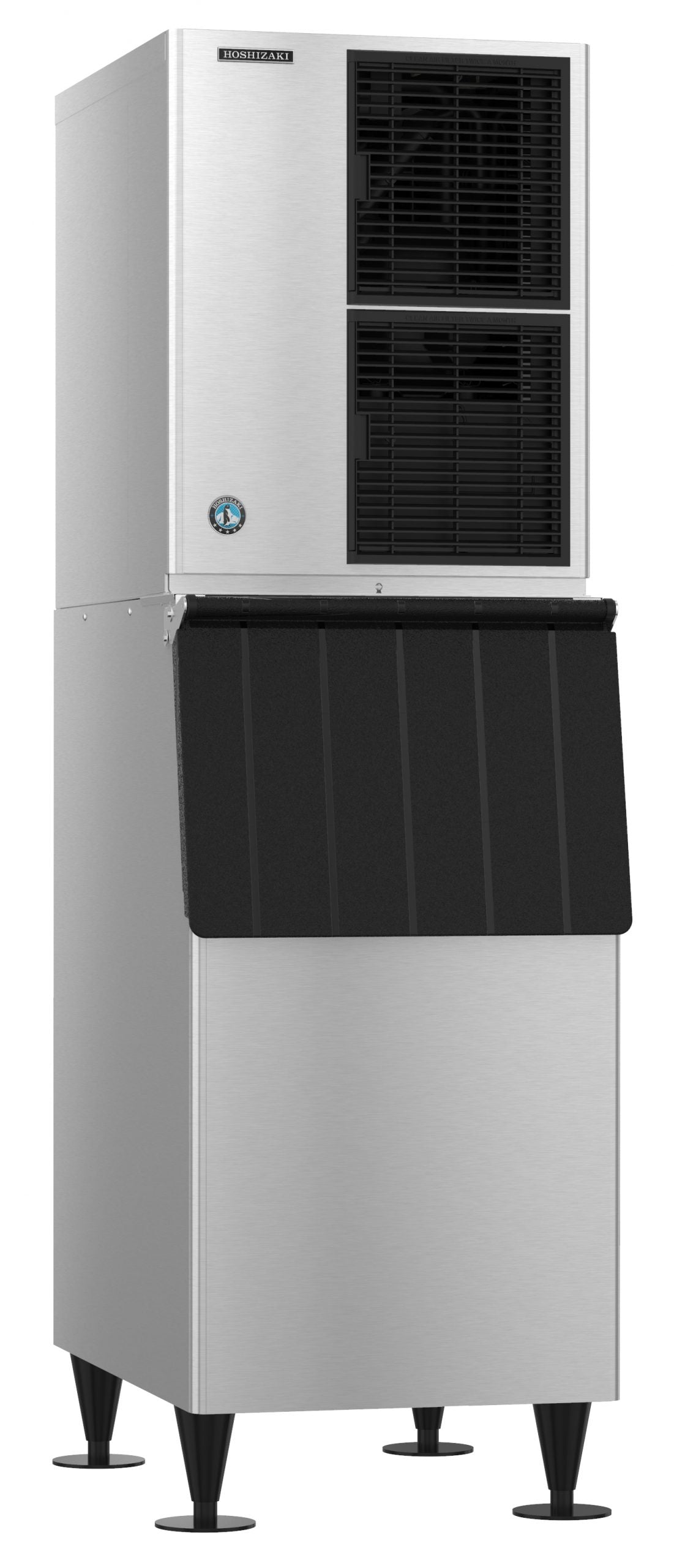 Hoshizaki KM-350MAJ | KMEdgeX Undercounter Crescent Cuber Ice Machine, Air-cooled