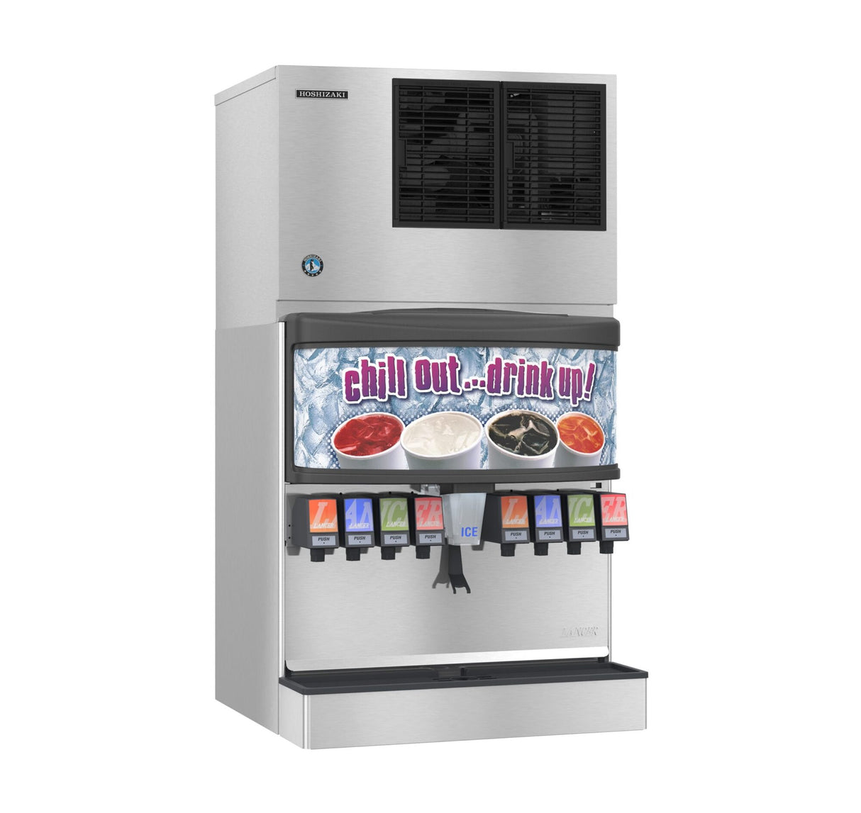 Hoshizaki KMD-505MAJ | KMEdge Modular Crescent Ice Cuber, Air-cooled, 60Hz Electrical