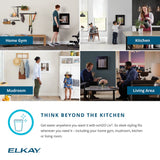 Elkay ezH2O Liv Water Purifier - Enjoy clean, filtered water anywhere in your home with this stylish and versatile countertop purifier. It's perfect for kitchens, living rooms, home gyms, and mudrooms.