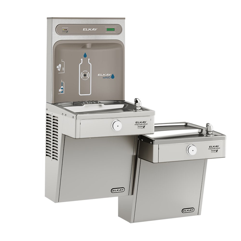 Elkay LVRCGRNTL8WSK | Green & Vandal Bottle Filling Station