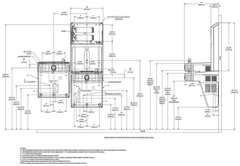 Elkay LVRCTLDWSPRO-FLP4-FSR5