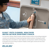 Elkay LZ8WSSSMC EZH2O Bottle Filling Station - Enjoy cleaner, healthier drinking water with this innovative and sustainable solution. Reduce plastic waste and save money while promoting hydration.