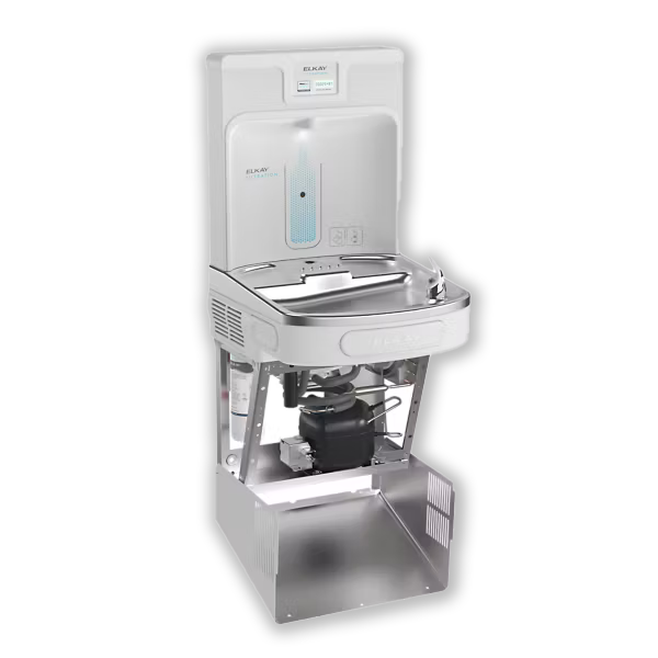 Elkay LZS8WSAP | Enhanced ezH2O Bottle Filling Station | Filtered, Refrigerated, Artic White