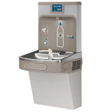 Elkay LZS8WSLK | Wall-mount Bottle Filling Station | Filtered, Refrigerated, EZ-style fountain, Granite Gray - BottleFillingStations.com