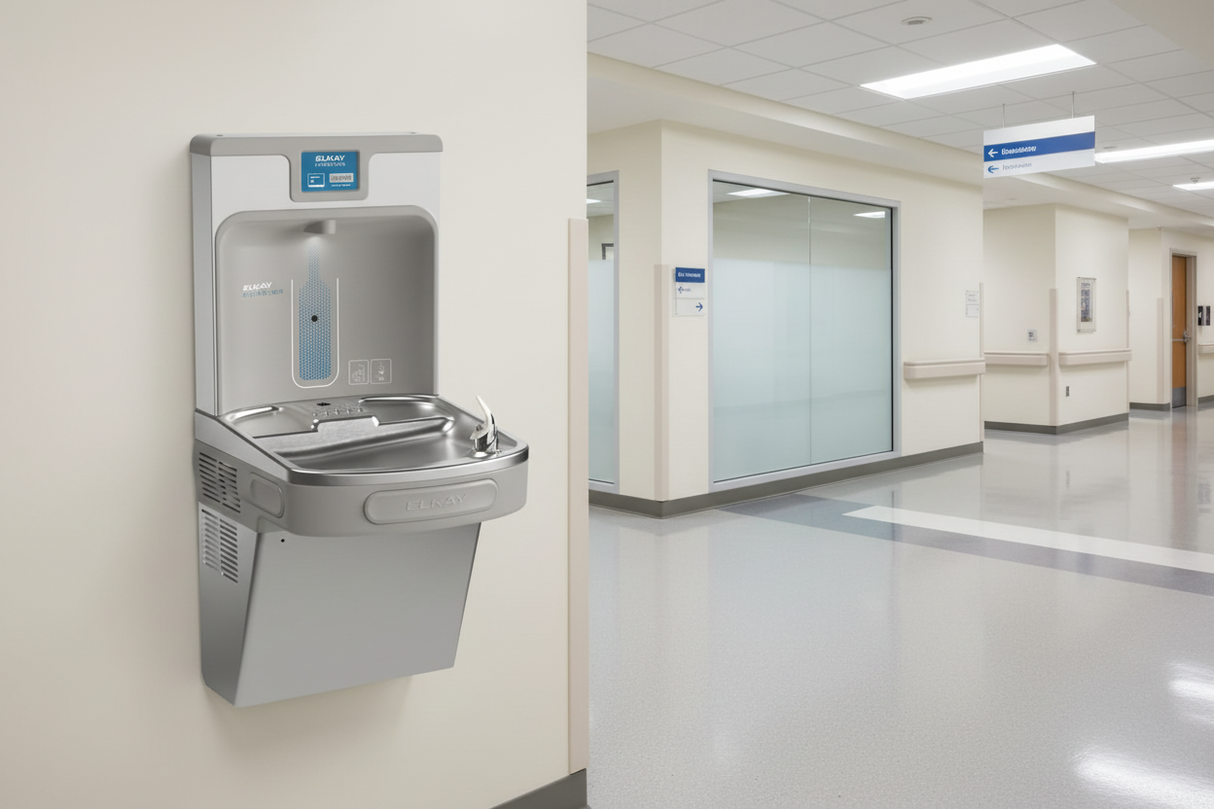 Elkay LZS8WSSP-PF | Enhanced ezH2O Bottle Filling Station, Filtered, Refrigerated, Stainless