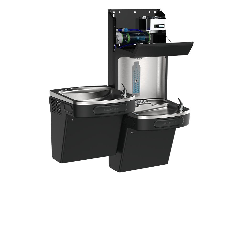 Elkay LZSTL8WSBPRO-FLP4 | Pro Filtration Bottle Station | 4,000 Gallon PFAS & Lead Reduction