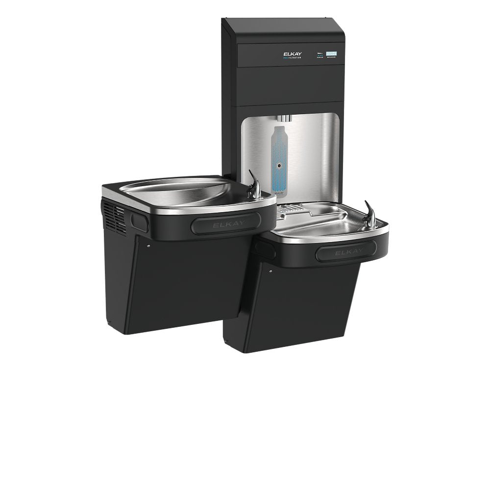 Elkay LZSTL8WSBPRO-FSR5 | Pro Filtration Bi-Level Bottle Filling Station | 8 GPH Refrigerated