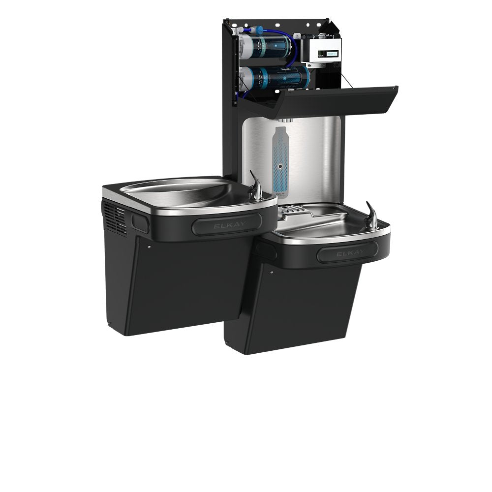 Elkay LZSTL8WSBPRO-FSR5 | Pro Filtration Bi-Level Bottle Filling Station | 8 GPH Refrigerated