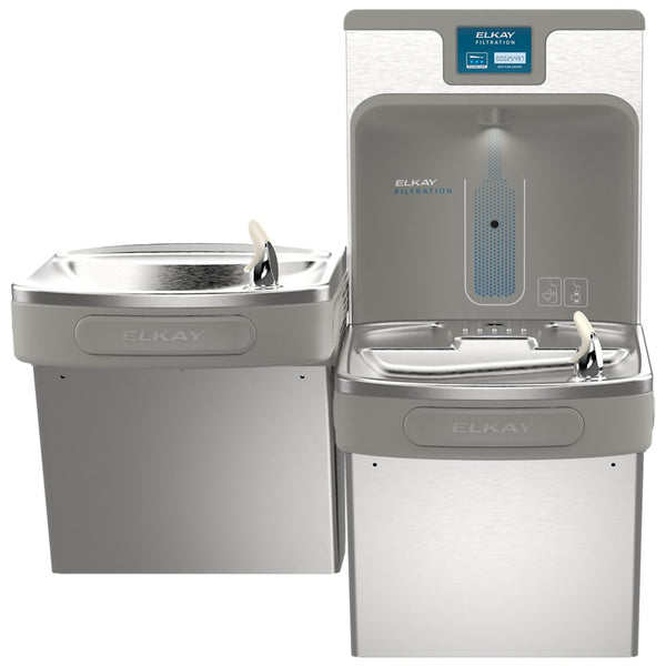 Elkay LZSTL8WSSP-W1 | Enhanced Bi-Level Bottle Filler Filtered