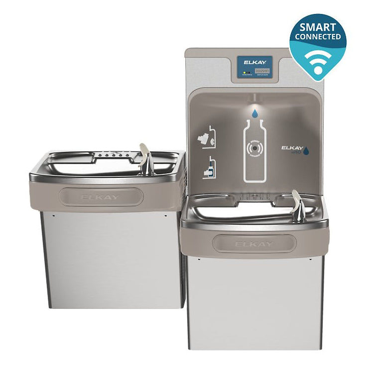 Elkay LZSTL8WSSP-W1 | Enhanced Bi-Level Bottle Filler Filtered
